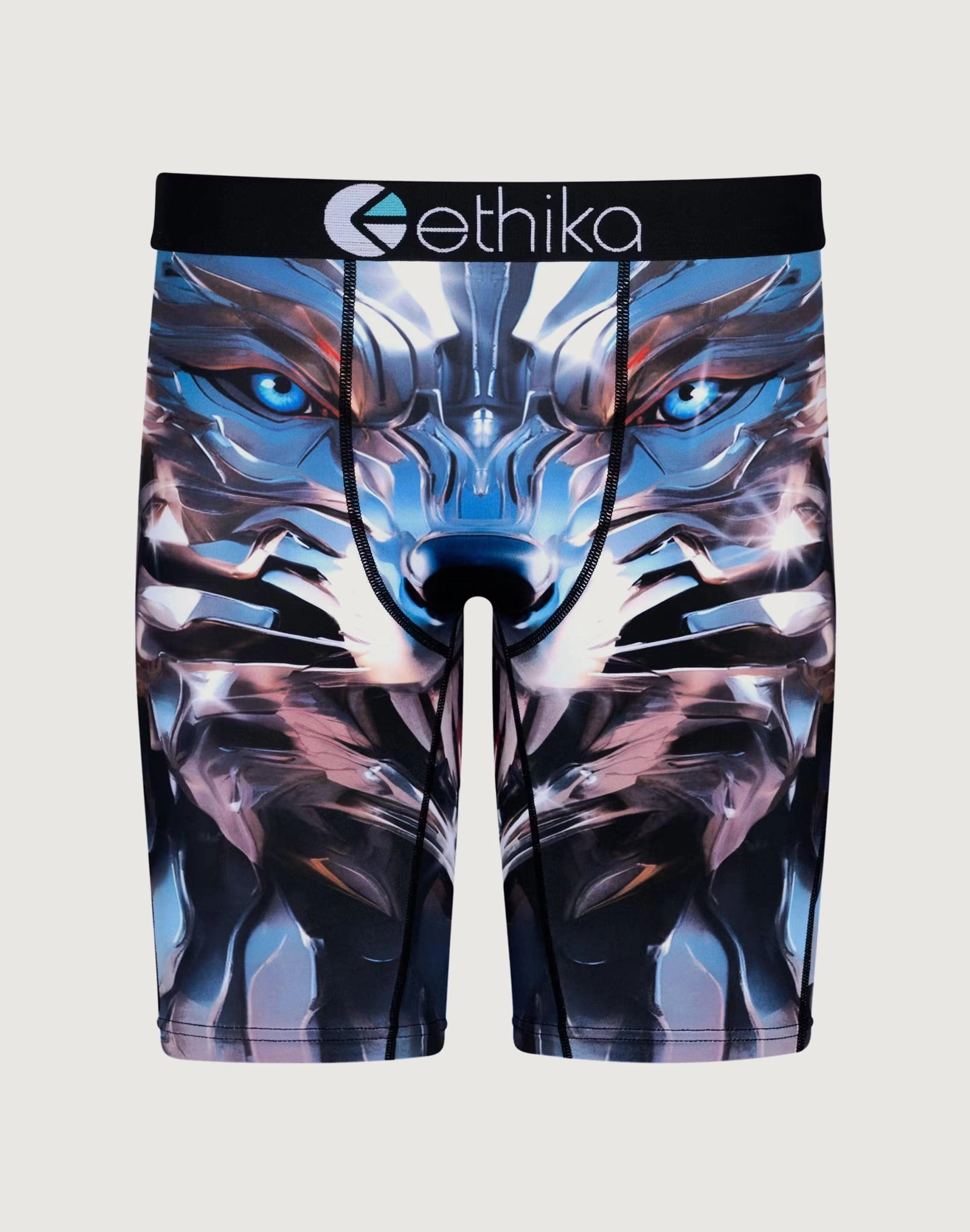 Ethika Chrome Wolf Boxer Briefs Embroidered fashion Beachwear items