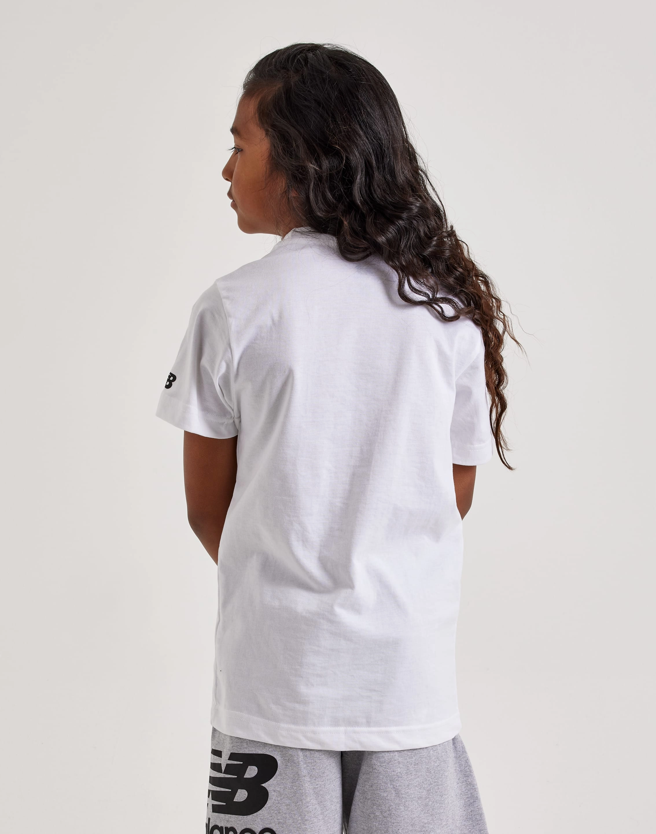 Evening wear New Balance Linear Logo Tee Grade-School