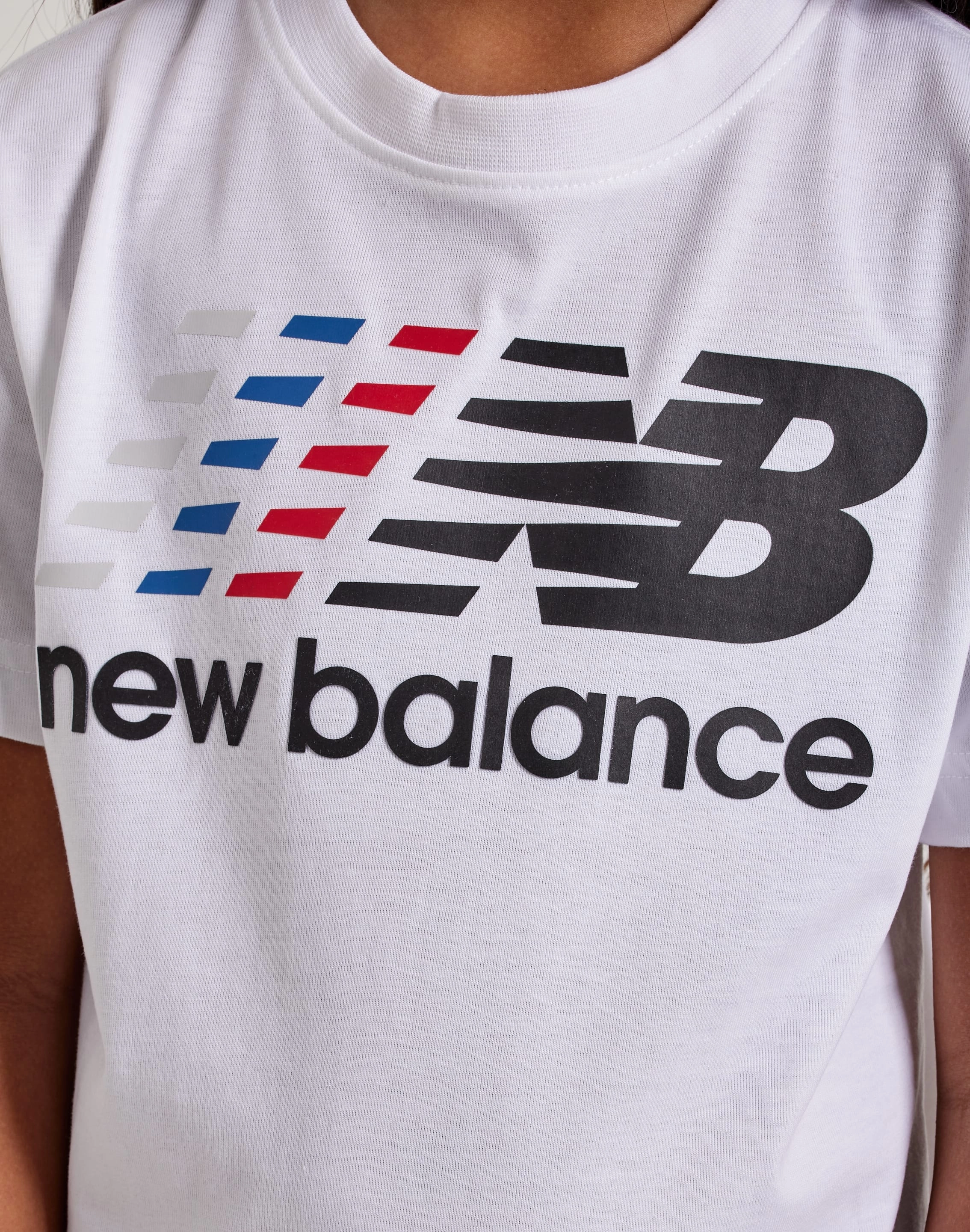 Evening wear New Balance Linear Logo Tee Grade-School