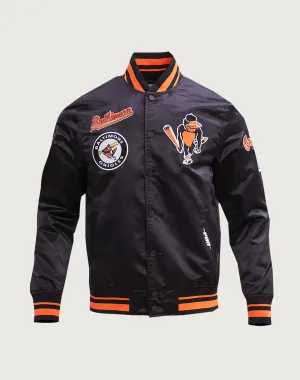 Fashion customization Pro Standard Baltimore Orioles Retro Classic Rib Satin Jacket Clothing assortments