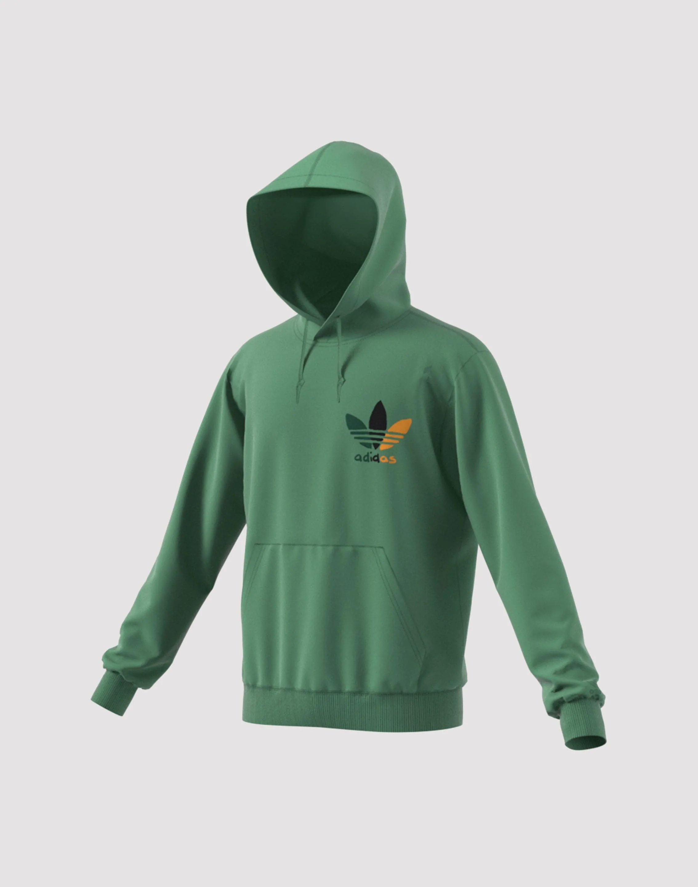 Fashion forecasting Adidas Trefoil Series Sport Pullover Hoodie Formal wear selections
