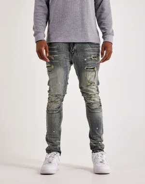 Fashion forecasting Smoke Rise Rip & Repair Jeans Sustainable fashion practices