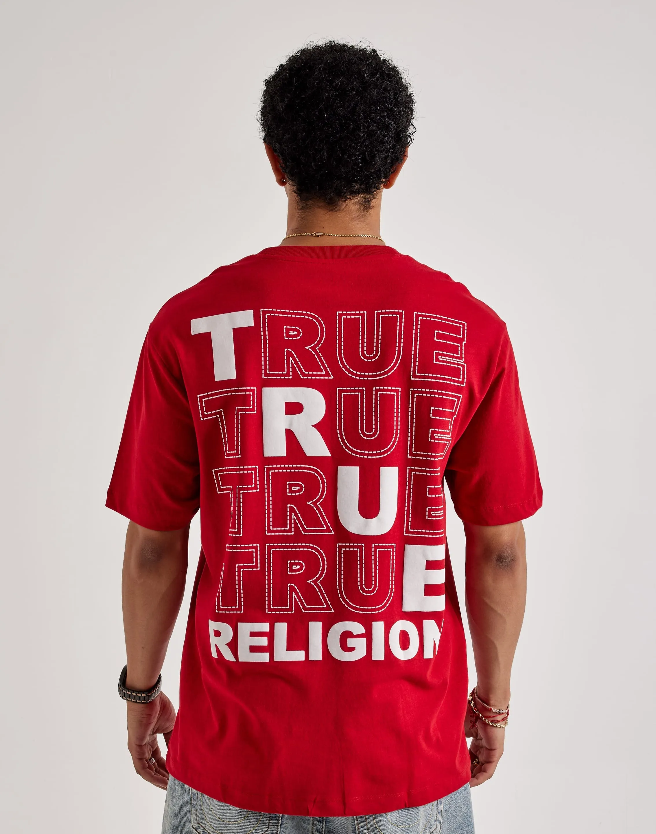 Fashion-forward items True Religion Puff Stitch Tee Fashion subscription services