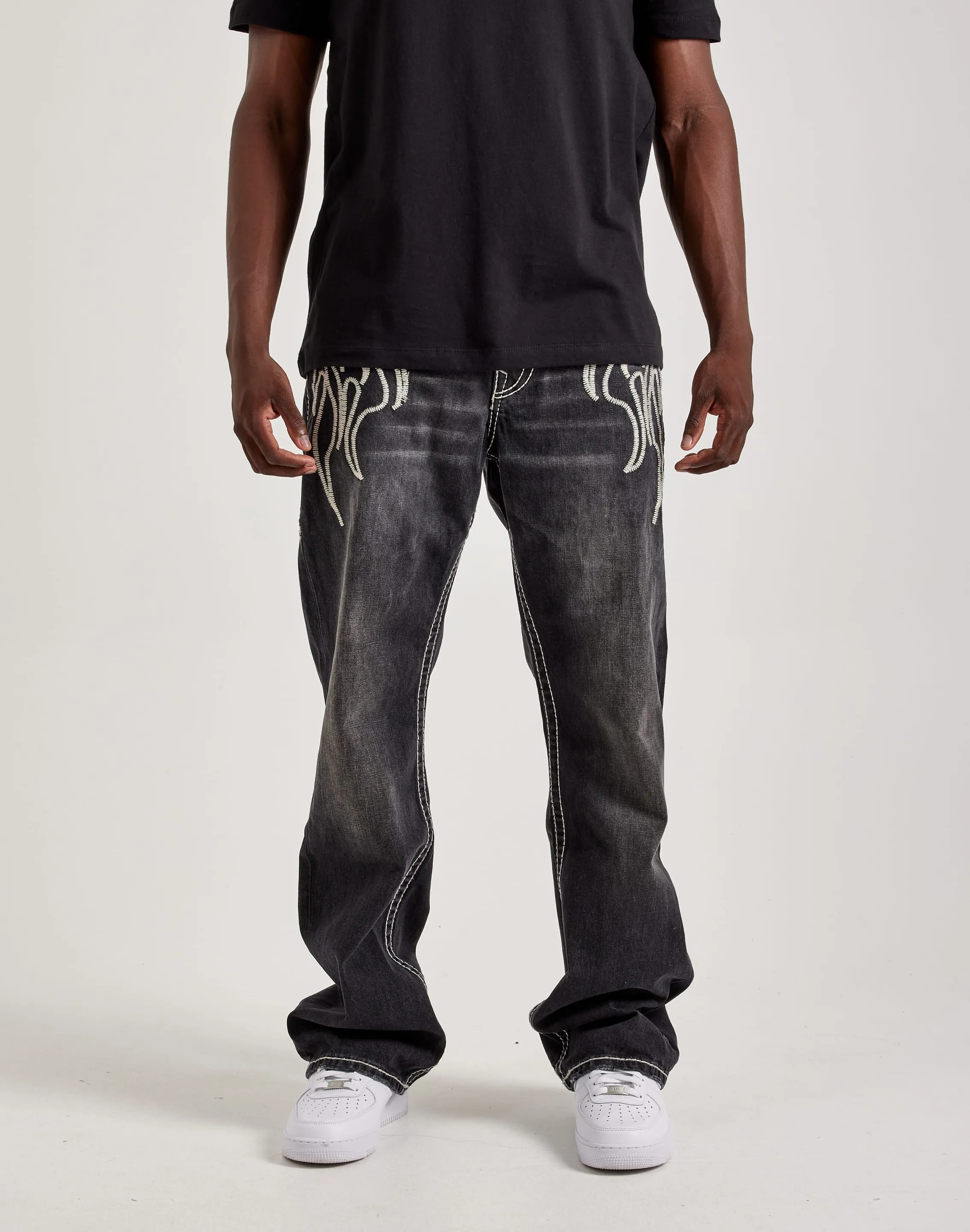 Fashion inspiration True Religion Bad Weather Big T Flame Billy Jeans Organic fashion products