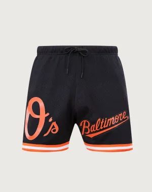 Fashion museums Pro Standard Baltimore Orioles Logo Mesh Shorts Fashion forecasting