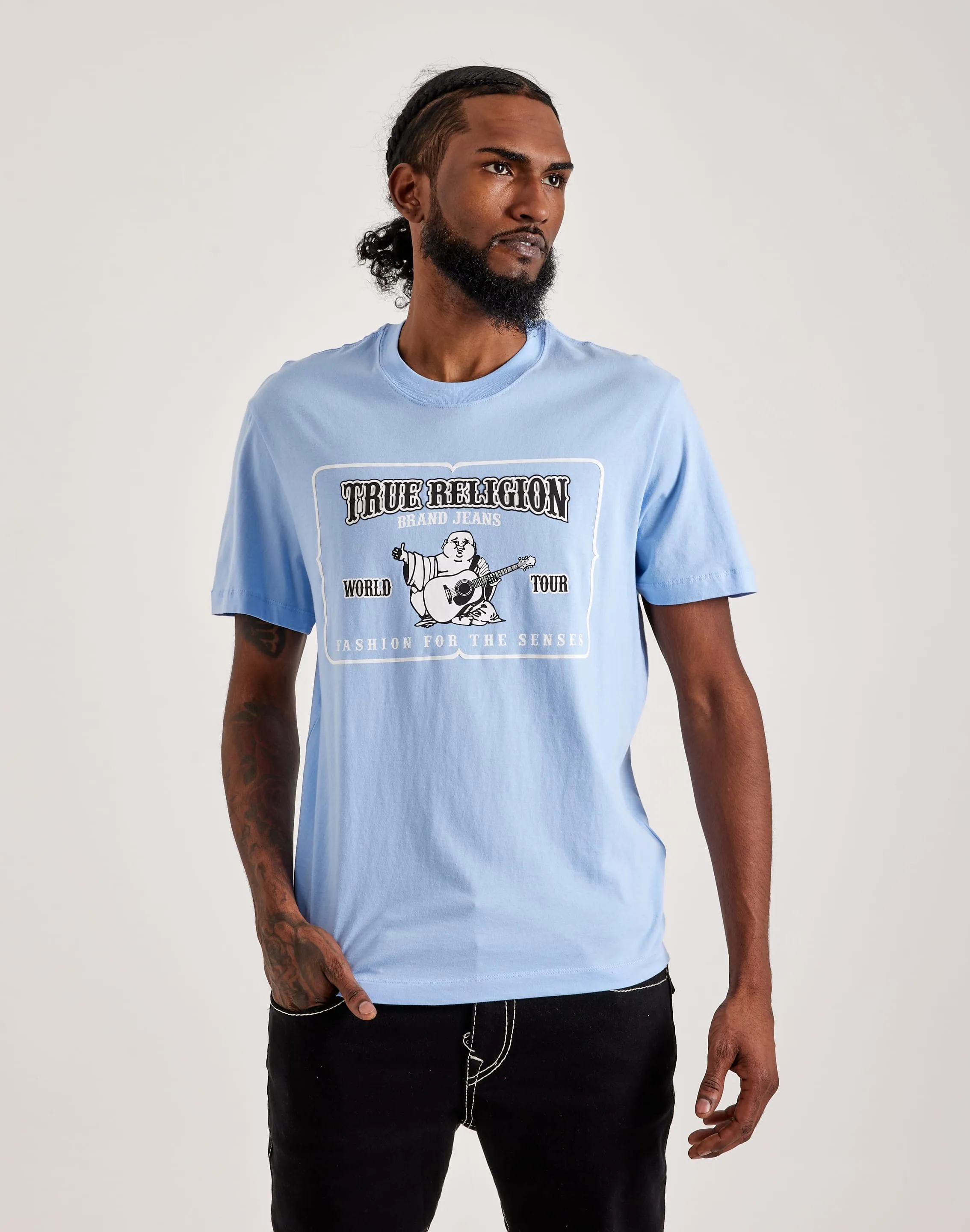 Fashion must - haves True Religion Buddha Stamp Tee Best - selling fashion