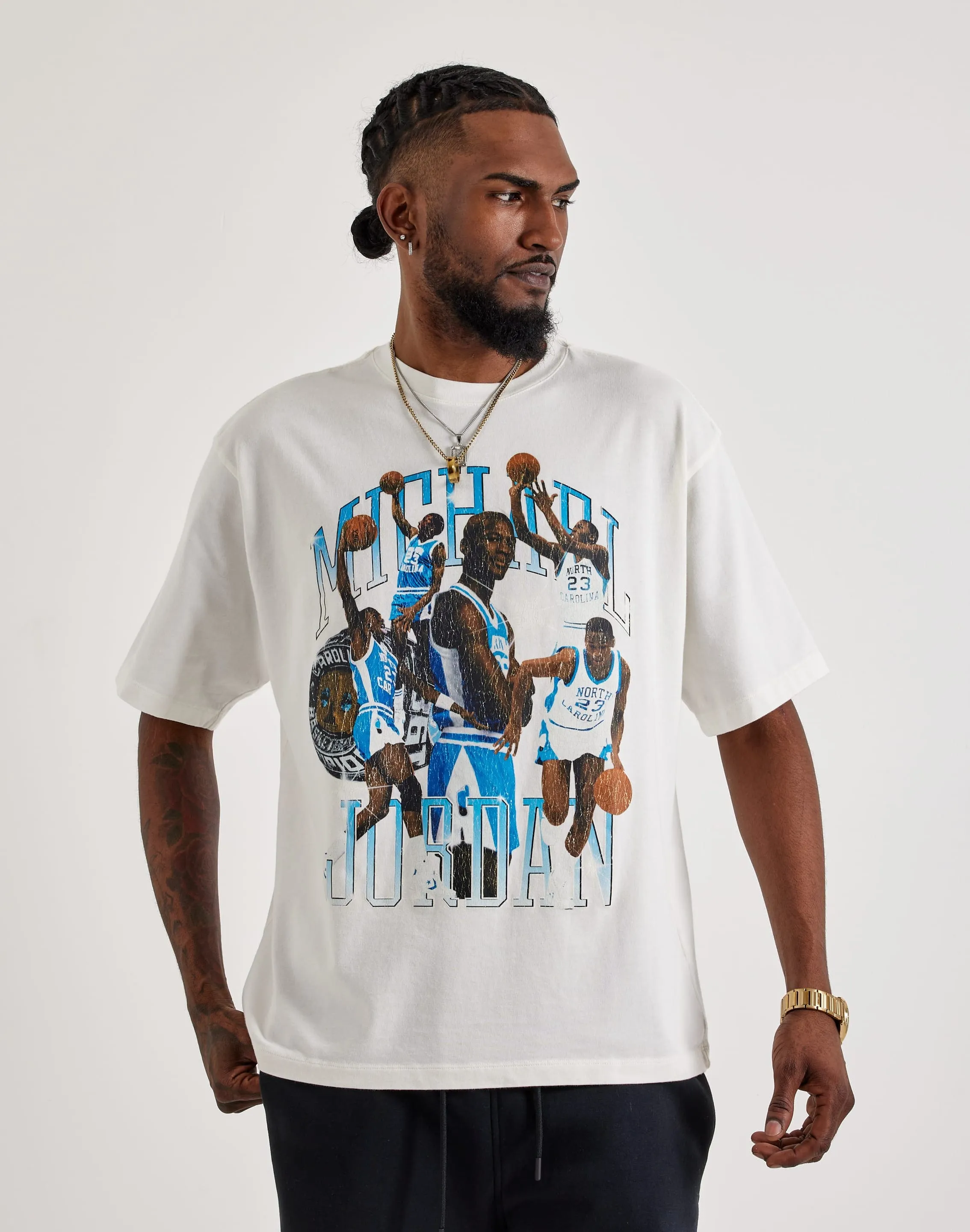 Fashion swaps Jordan Oversized Graphic Tee Embroidered fashion