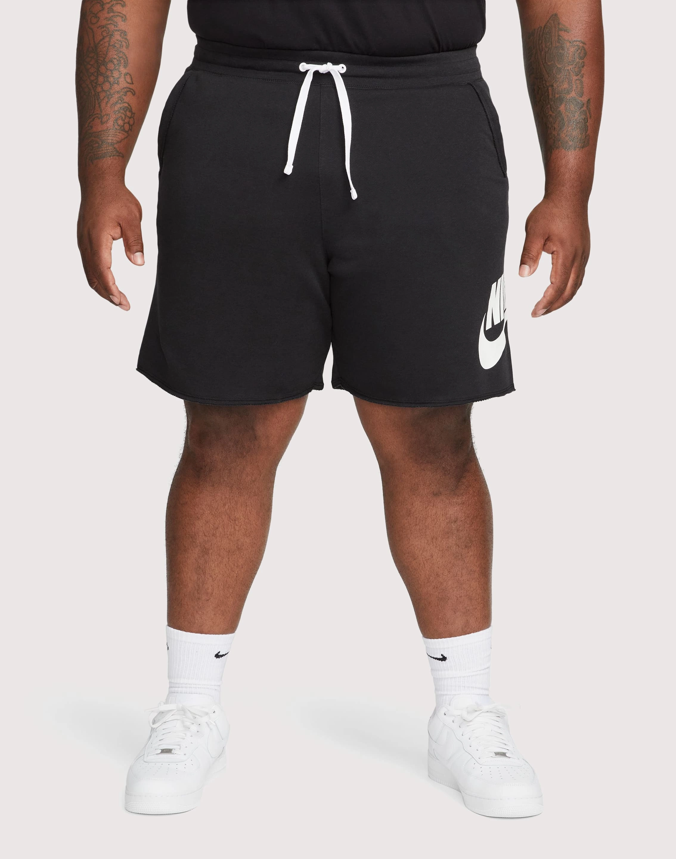 Designer fashion items Nike Club Fleece Alumni French Terry Black Shorts Fashion labels