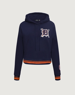 Fashion advice Pro Standard Detroit Tigers Mashup Rib Cropped Hoodie Wool - sourced fashion