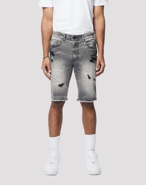 Fashion archives Grindhouse Lightning Essentials Denim Black Shorts Suede - finished fashion