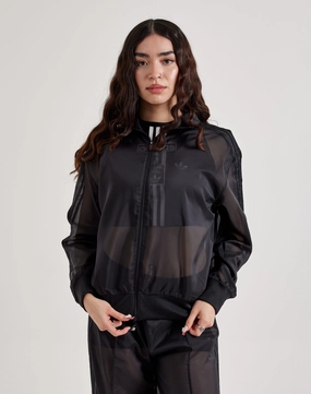 Fashion bloggers' picks Adidas Adicolor Sheer Track Top Swimwear selections
