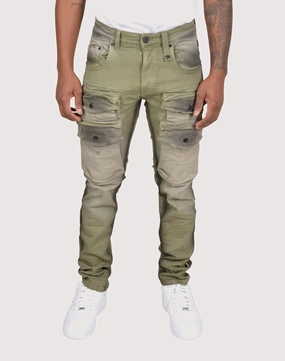 Fashion bloggers' picks Grindhouse Green Cargo Dark Edge Pants Fashion models