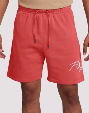 Fashion bloggers' picks Jordan Essentials Fleece Red Shorts Party wear