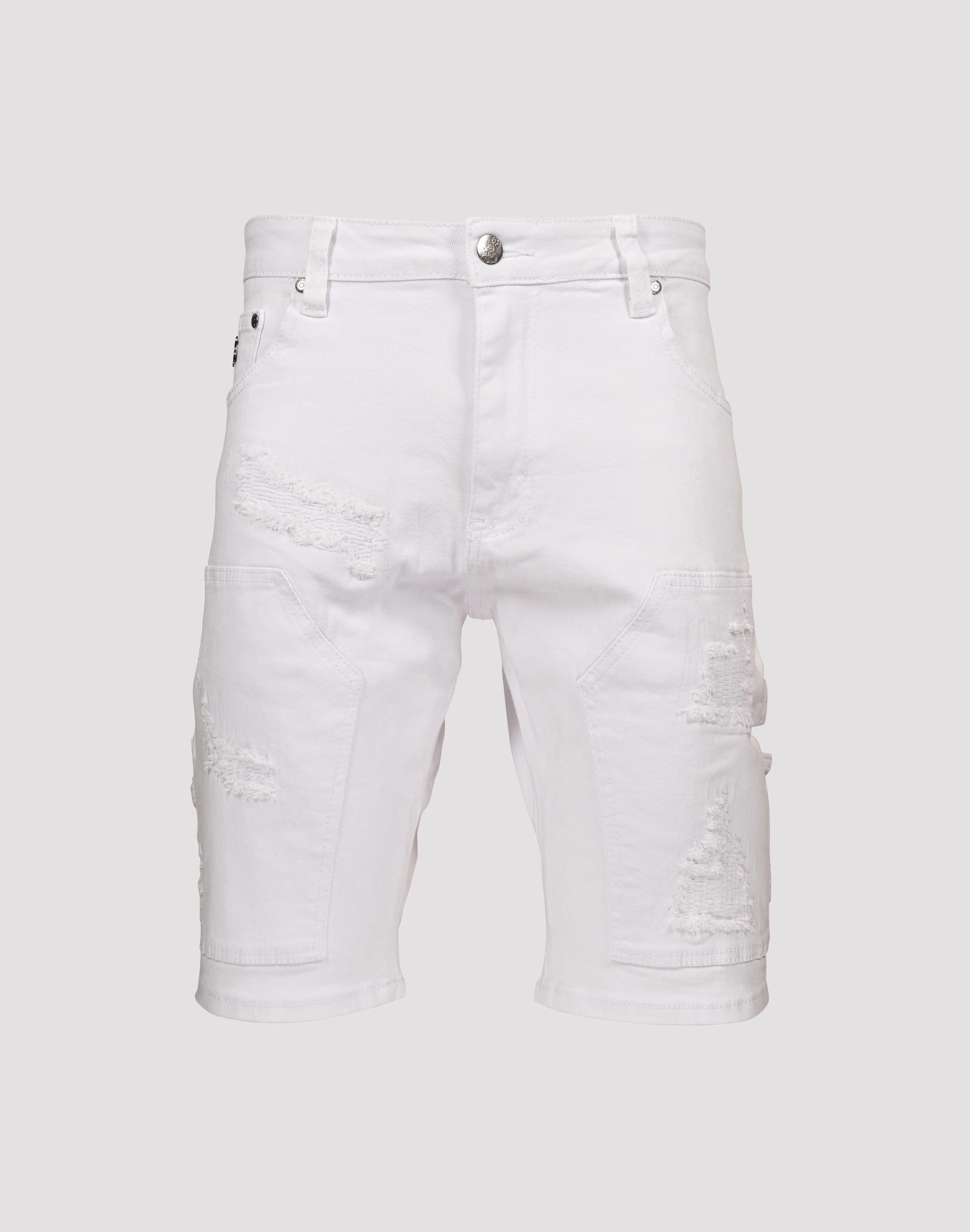 Fashion brands Grindhouse Rip N Repair White Shorts Clothing assortments