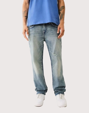Fashion care (washing, ironing, etc.) True Religion Rickey Super QT Straight Gallantinlue Jean Fashion customization