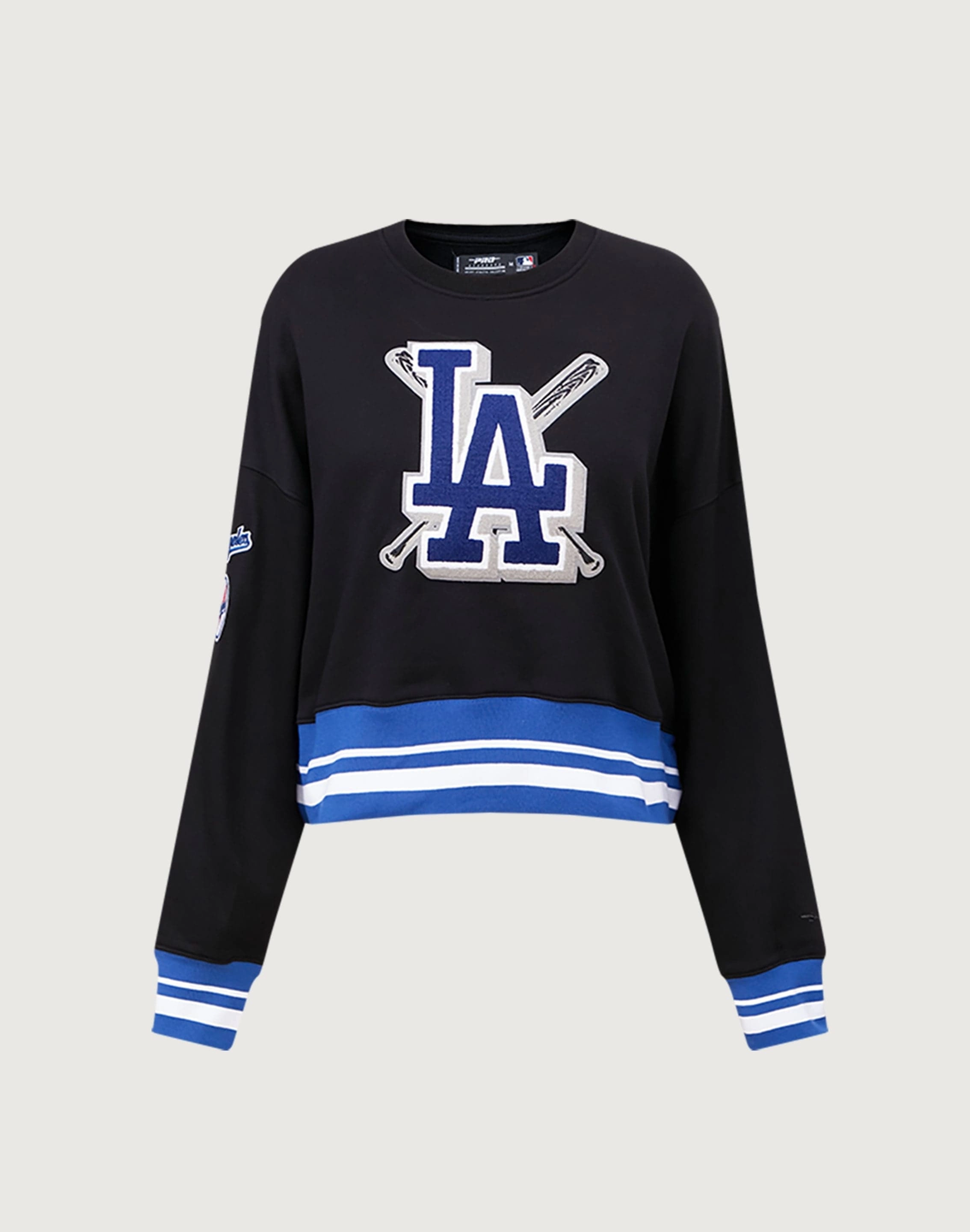 Fashion catalog Pro Standard Los Angeles Dodgers Mashup Rib Crewneck Fashion essentials