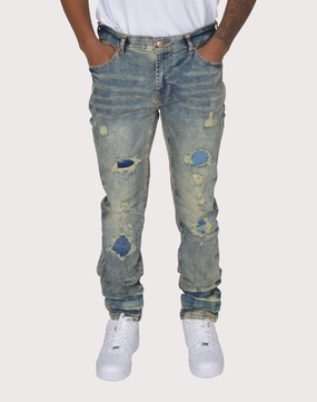Fashion collections Grindhouse Vintage Heavy Rip N Repair Jeans Fashion customization