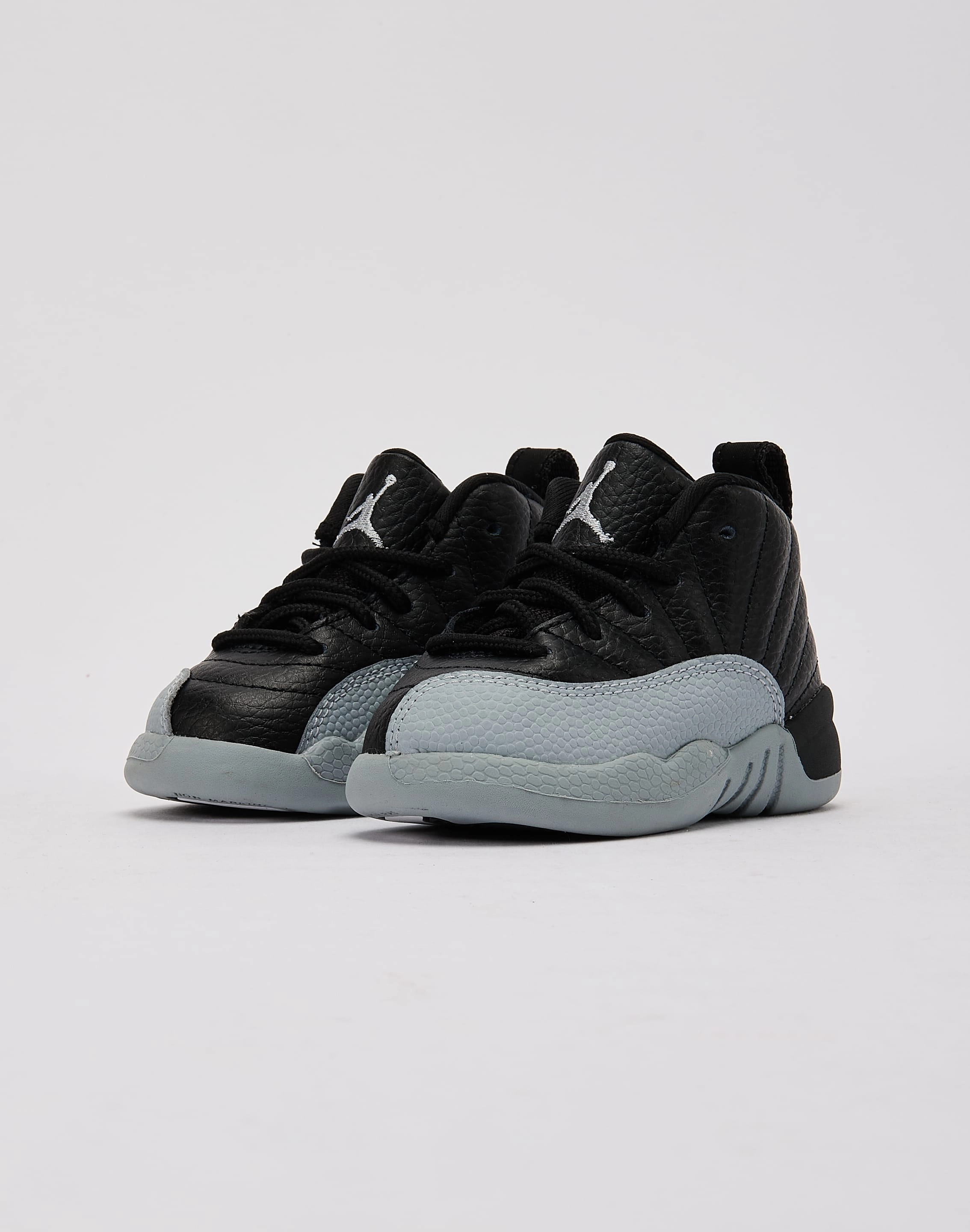 Fashion collections Jordan Air Jordan 12 Retro 'Black Wolf Grey' Toddler