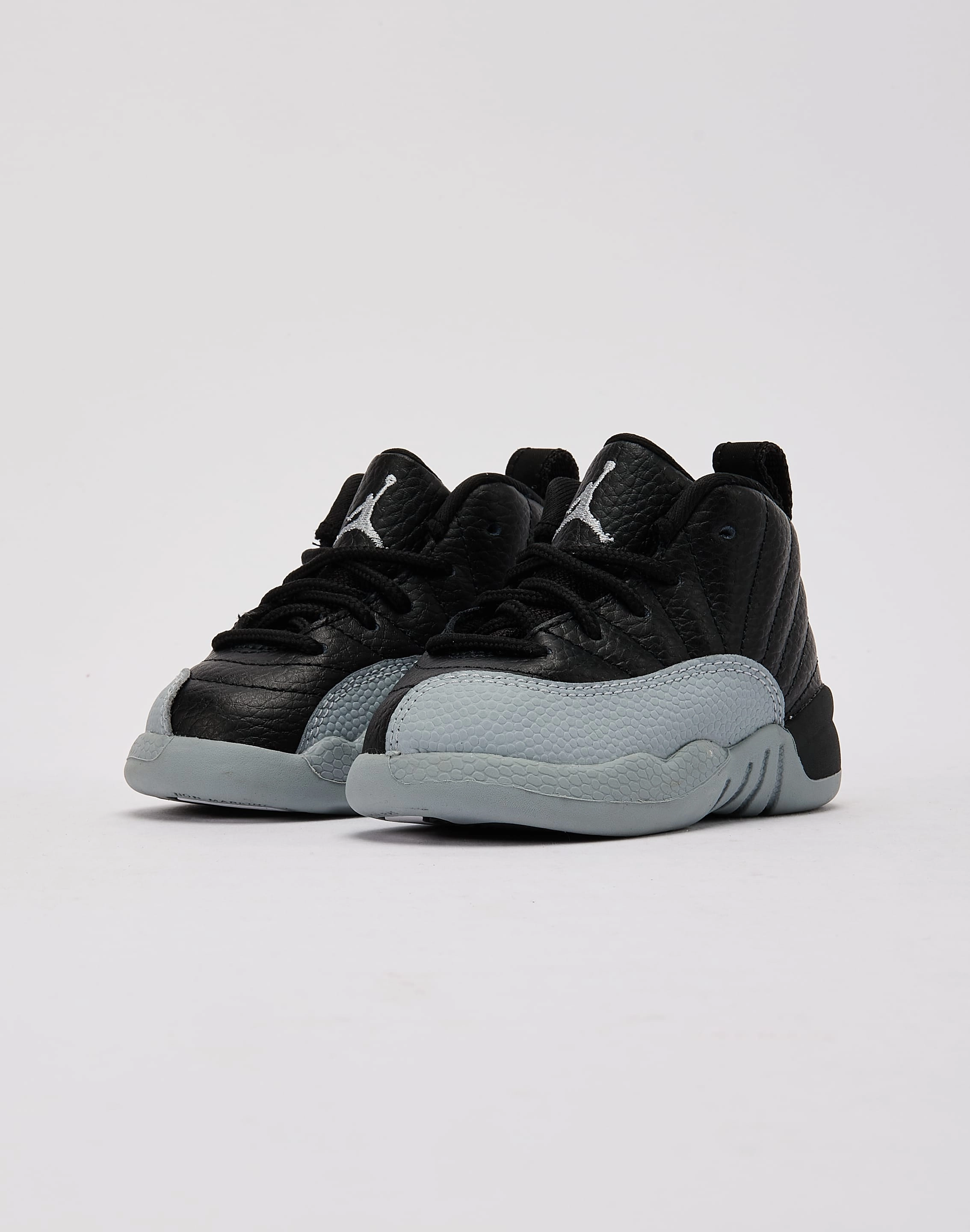 Fashion collections Jordan Air Jordan 12 Retro 'Black Wolf Grey' Toddler