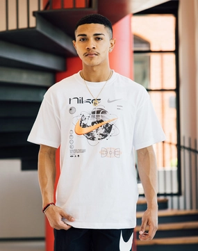 Fashion collections Nike Max90 Basketball Tee Patterned fashion (floral, stripes, etc.)
