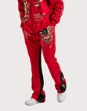 Fashion culture Ed Hardy Eagle Tiger Bootcut Pants Fashion on sale