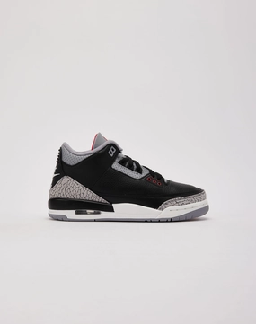 Fashion culture Jordan Air Jordan 3 Retro 'Black Cement' Grade-School Party wear