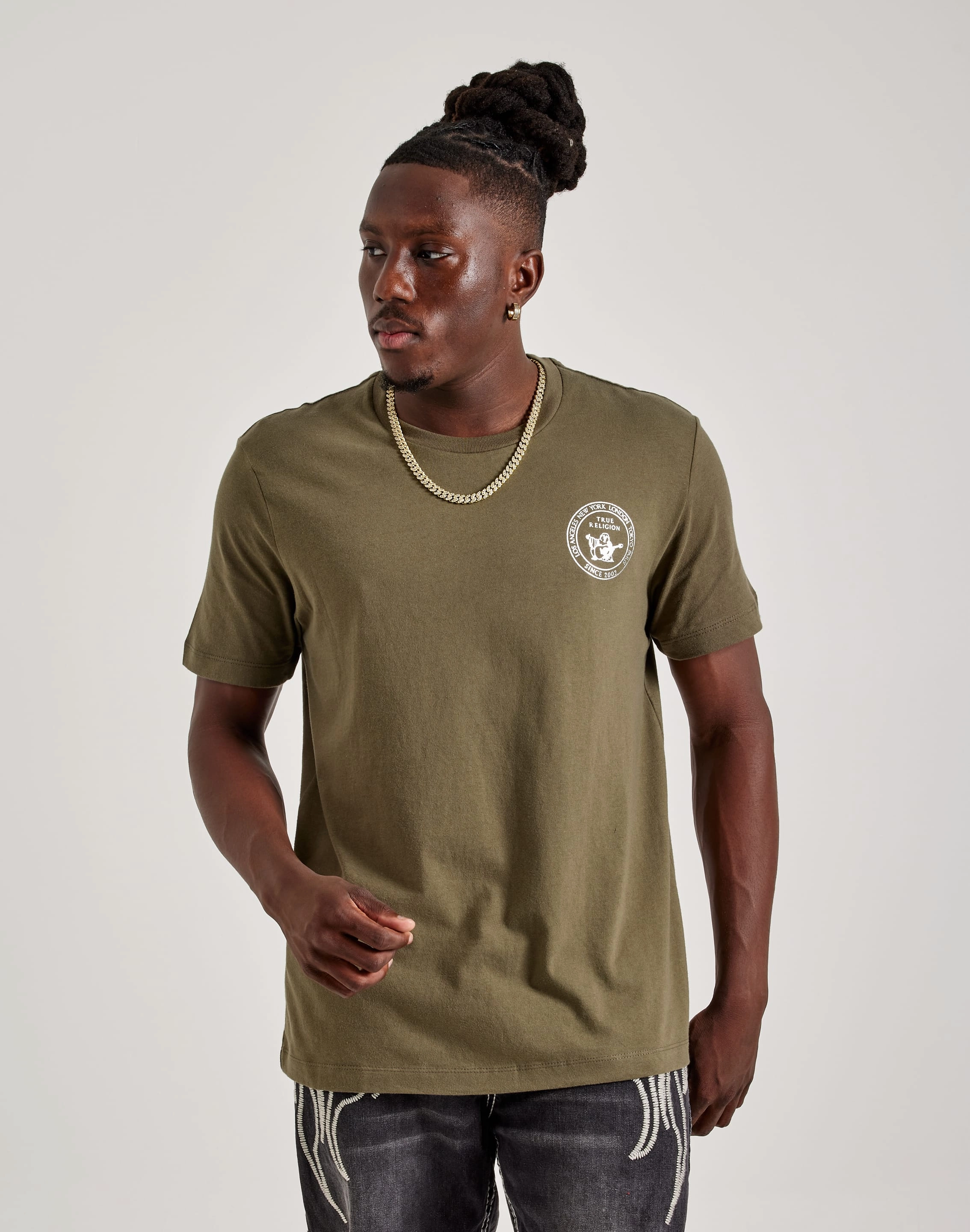 Fashion culture True Religion Stamp Tee Wardrobe staples