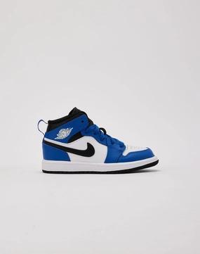 Fashion customization Jordan Air Jordan 1 Mid Pre-School Denim products