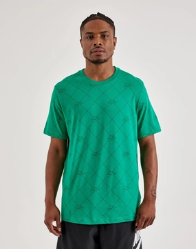 Fashion events Nike Allover Print Club Tee Embroidered fashion