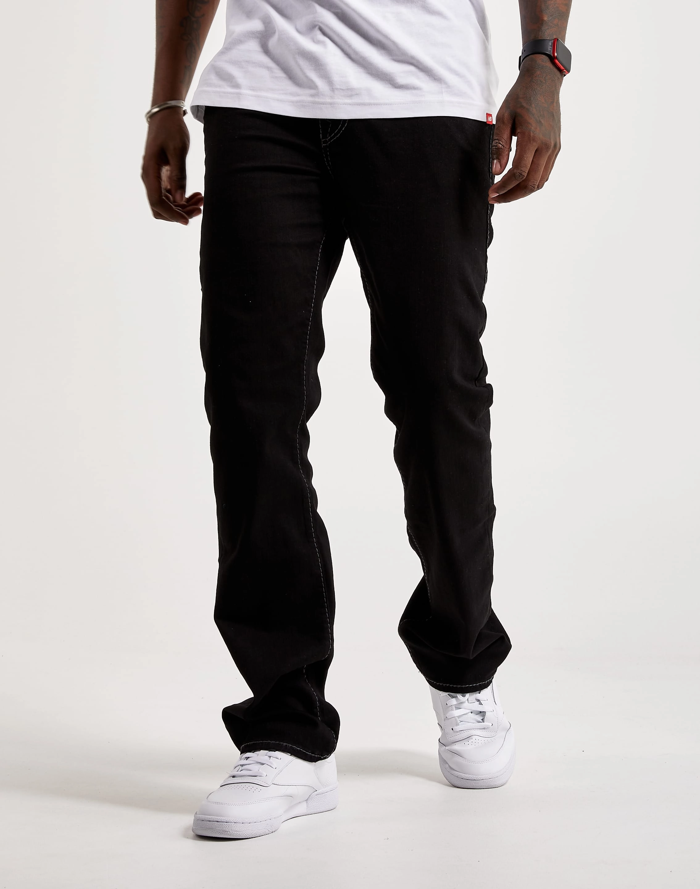 Fashion events True Religion Ricky Big T Stitch Straight Jeans Lace - detailed fashion