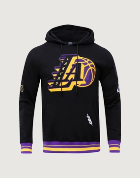 Fashion exhibitions Pro Standard Los Angeles Lakers Mashup Rib Hoodie Nautical - themed fashion