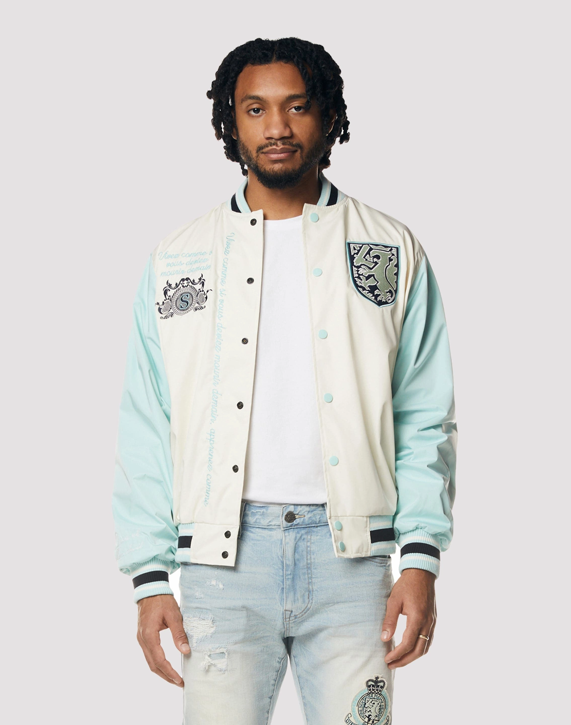 Fashion for all ages Grindhouse Varsity Nylon Jacket Fashion bloggers' picks