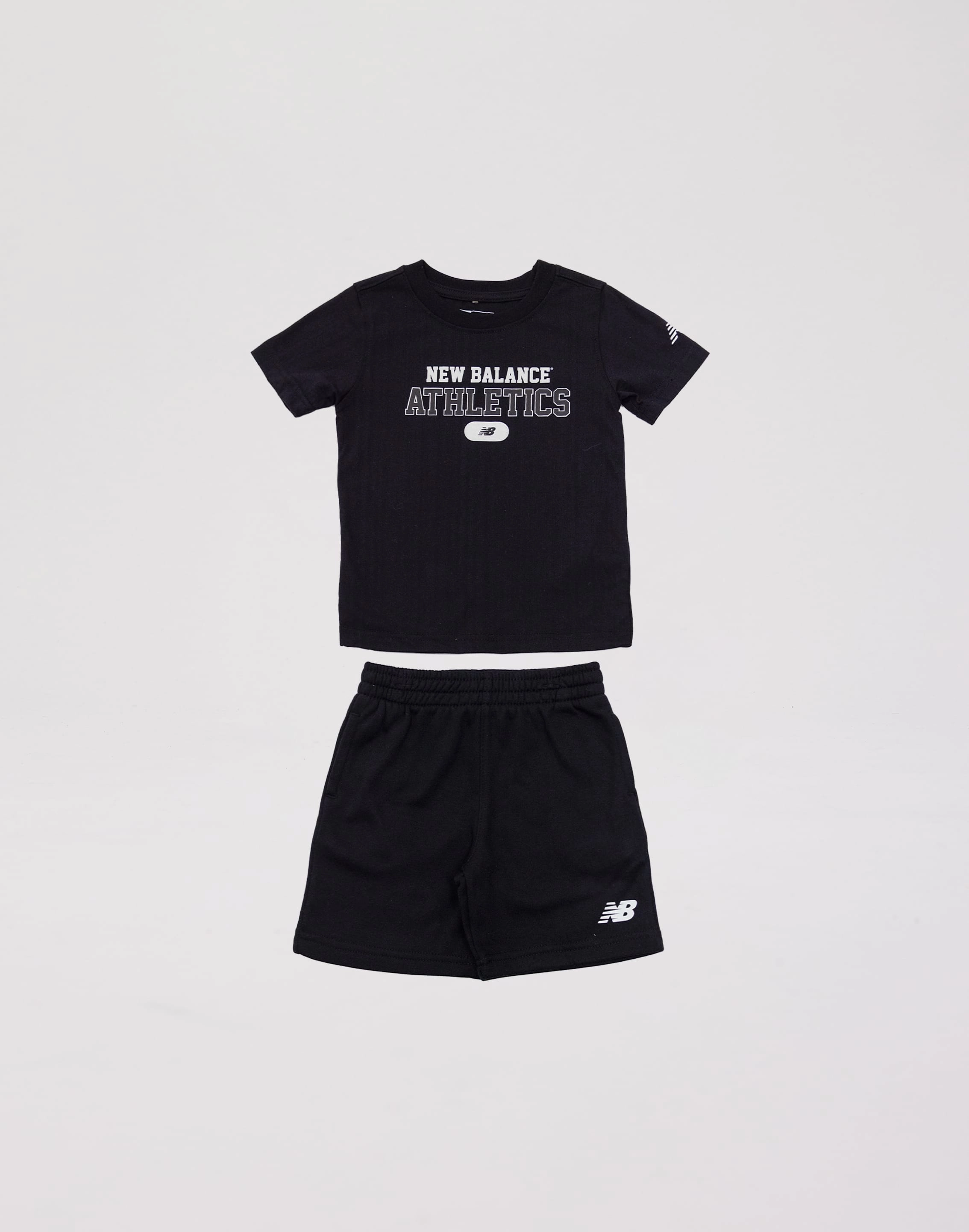 Sustainable fashion practices New Balance Varsity Fleece Shorts Set Toddler Fashion collections