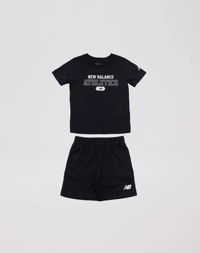Fashion for all ages New Balance Varsity Fleece Shorts Set Toddler Affordable fashion