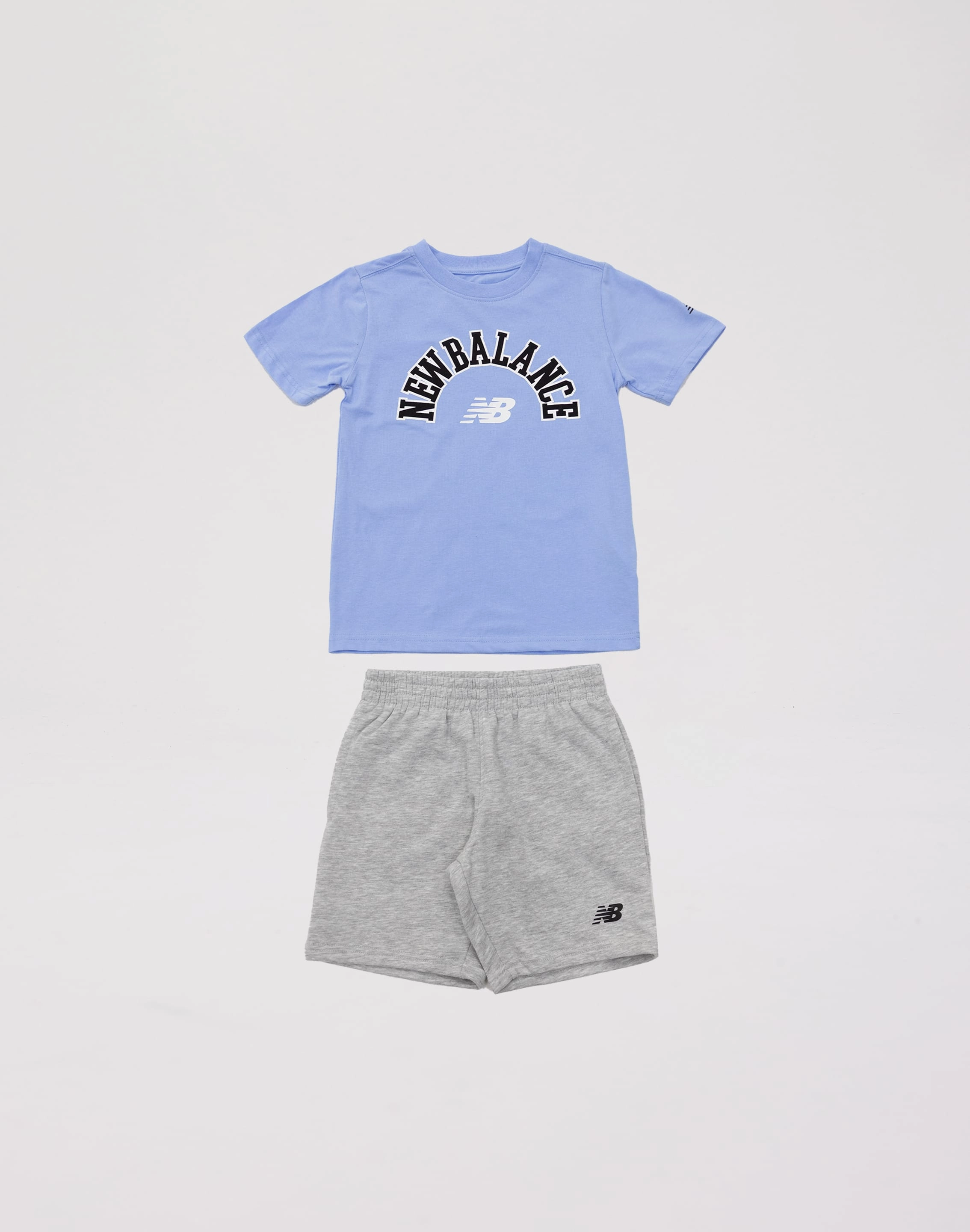 New Balance Fleece Shorts Set Pre-School Polyester - used fashion Fashion history