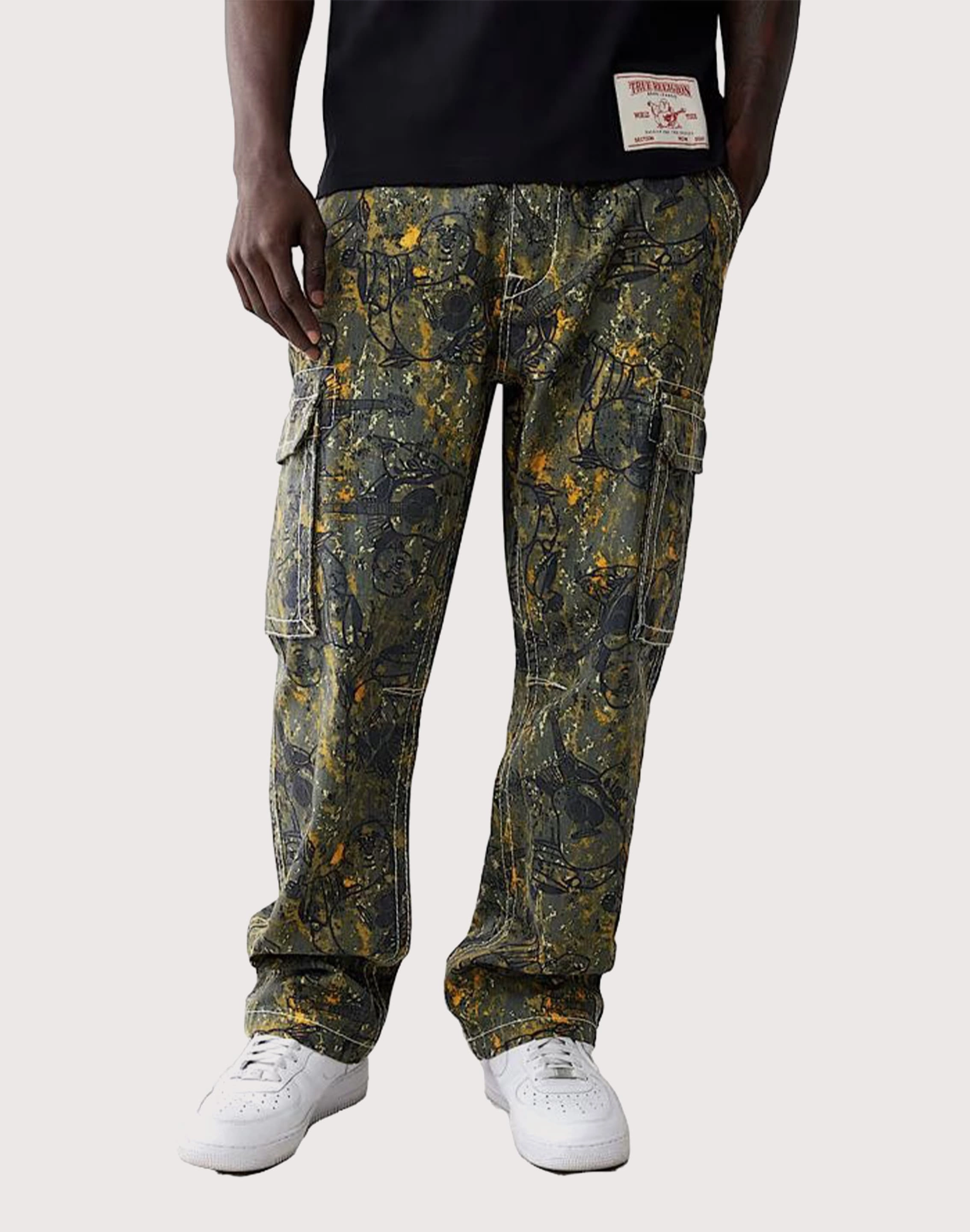 Fashion for all body types True Religion Buddha Camo Big T Cargo Pants Bohemian style items