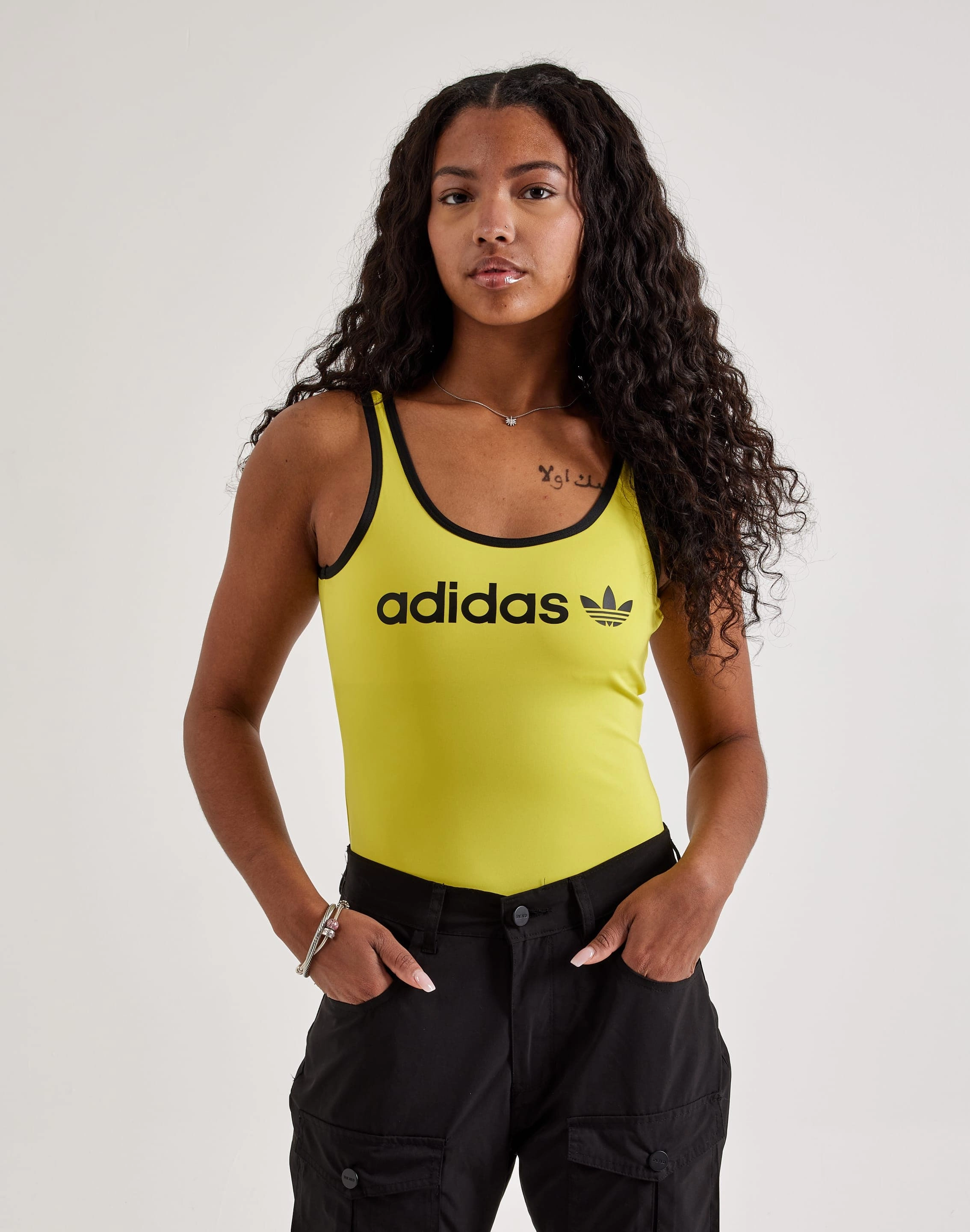 Fashion-forward items Adidas Linear Logo Bodysuit Quality apparel