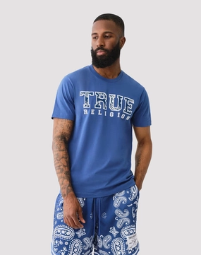 Fashion influencers' recommendations True Religion Paisley Logo Tee Fashion culture