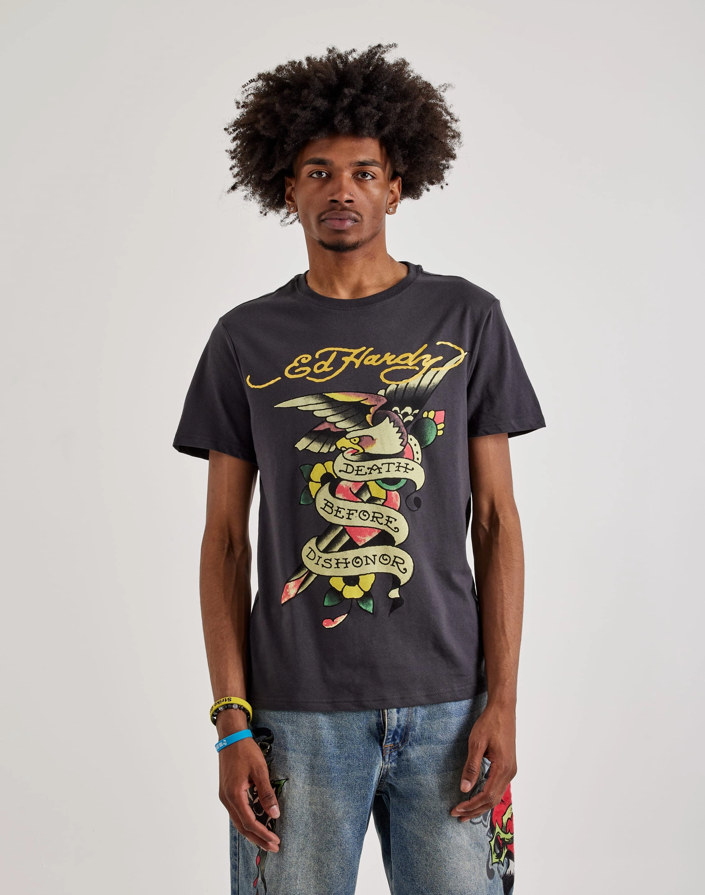 Fashion inspiration Ed Hardy  Eagle Short Sleeve Tee Fashionable options