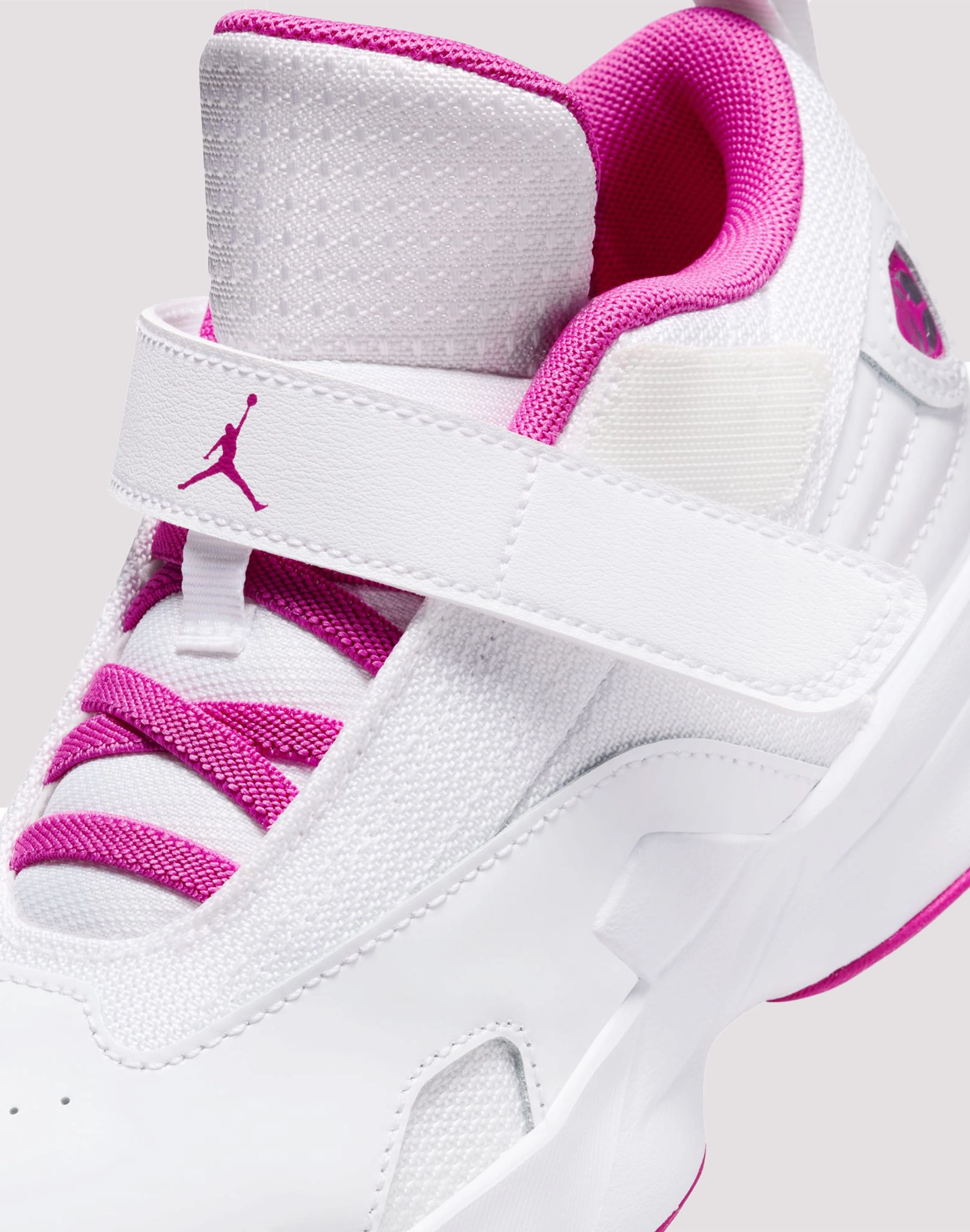Fashion labels Jordan Max Aura 6 Preschool Girls' "White/Fire Pink"