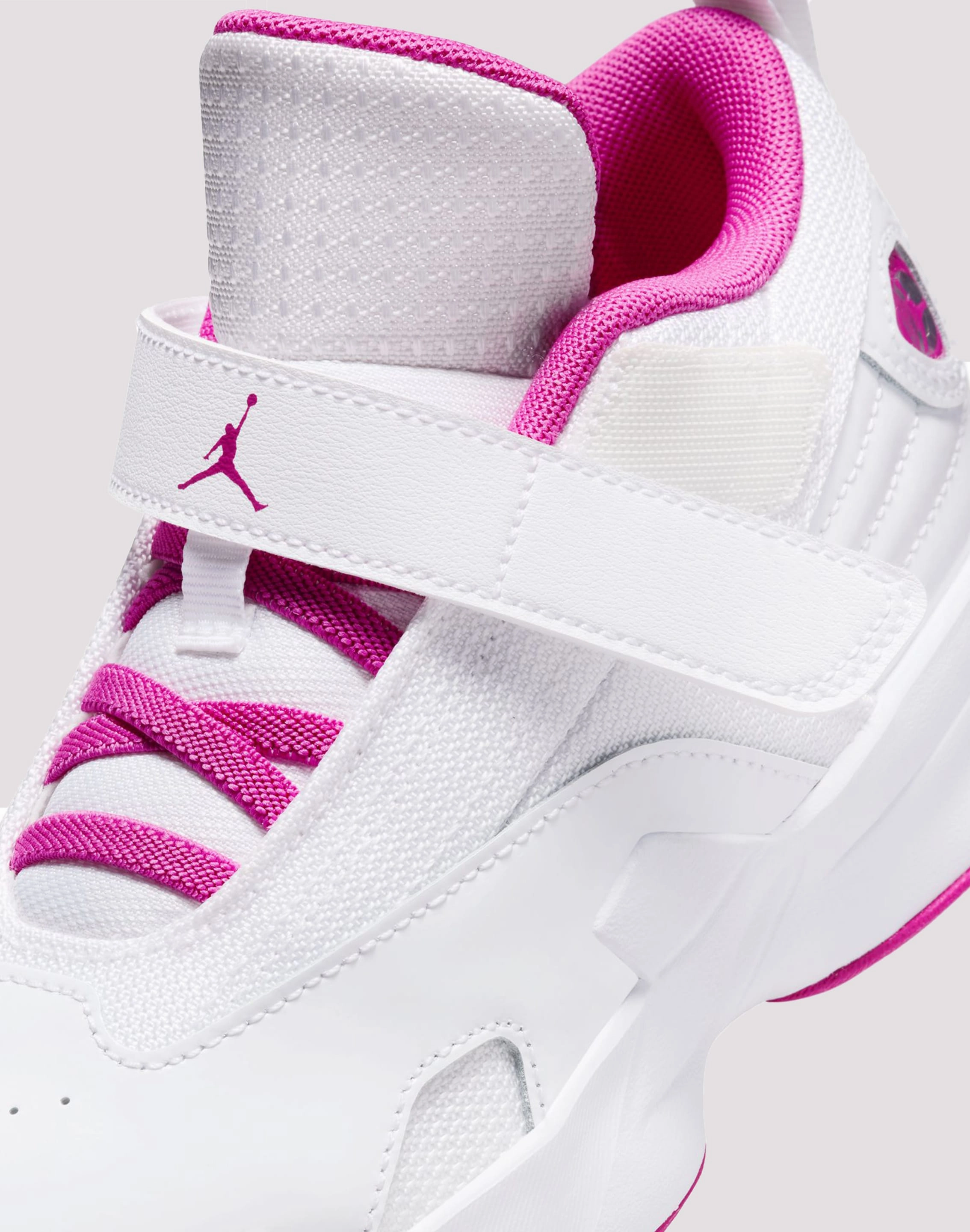 Fashion labels Jordan Max Aura 6 Preschool Girls' "White/Fire Pink"
