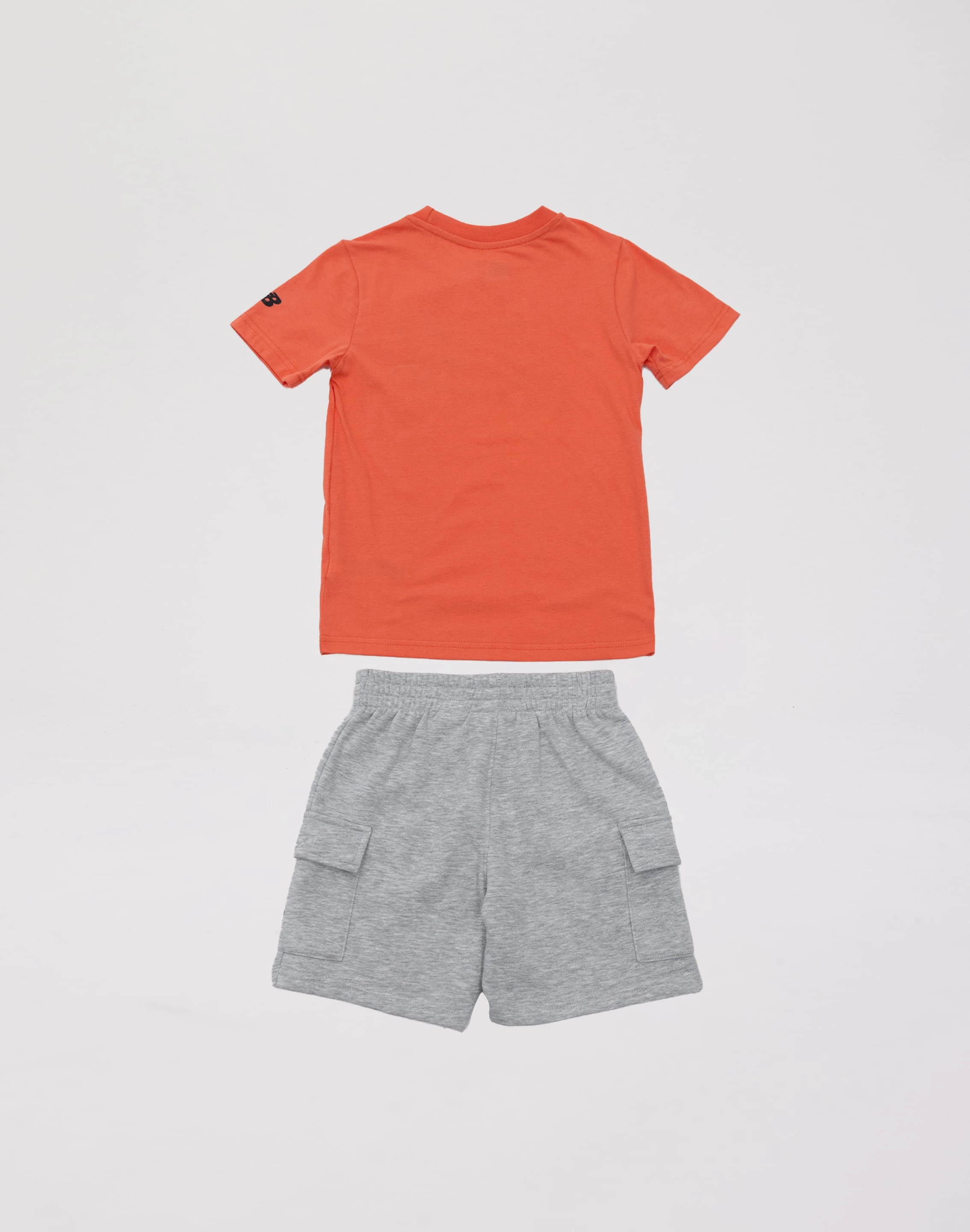 Fashion lookbook New Balance Fleece Cargo Shorts Set Grade-School