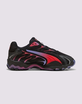 Fashion lookbook Puma Inhale "Black/Red" Grade School Kids' Clothing types
