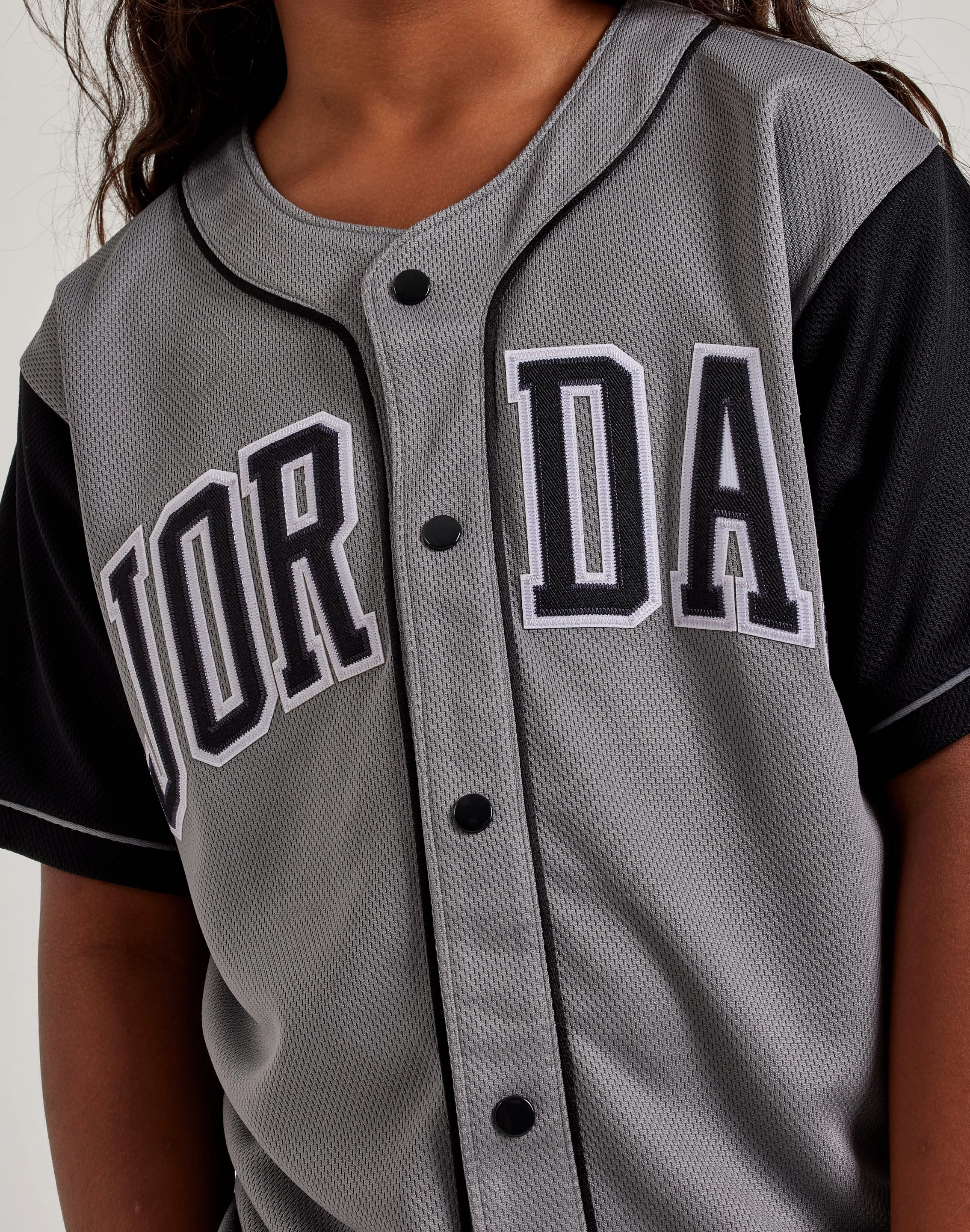 Fashion models Jordan HBR Baseball Jersey Grade-School