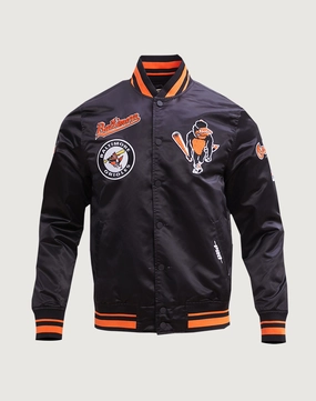 Fashion museums Pro Standard Baltimore Orioles Retro Classic Rib Satin Jacket Fashion catalog