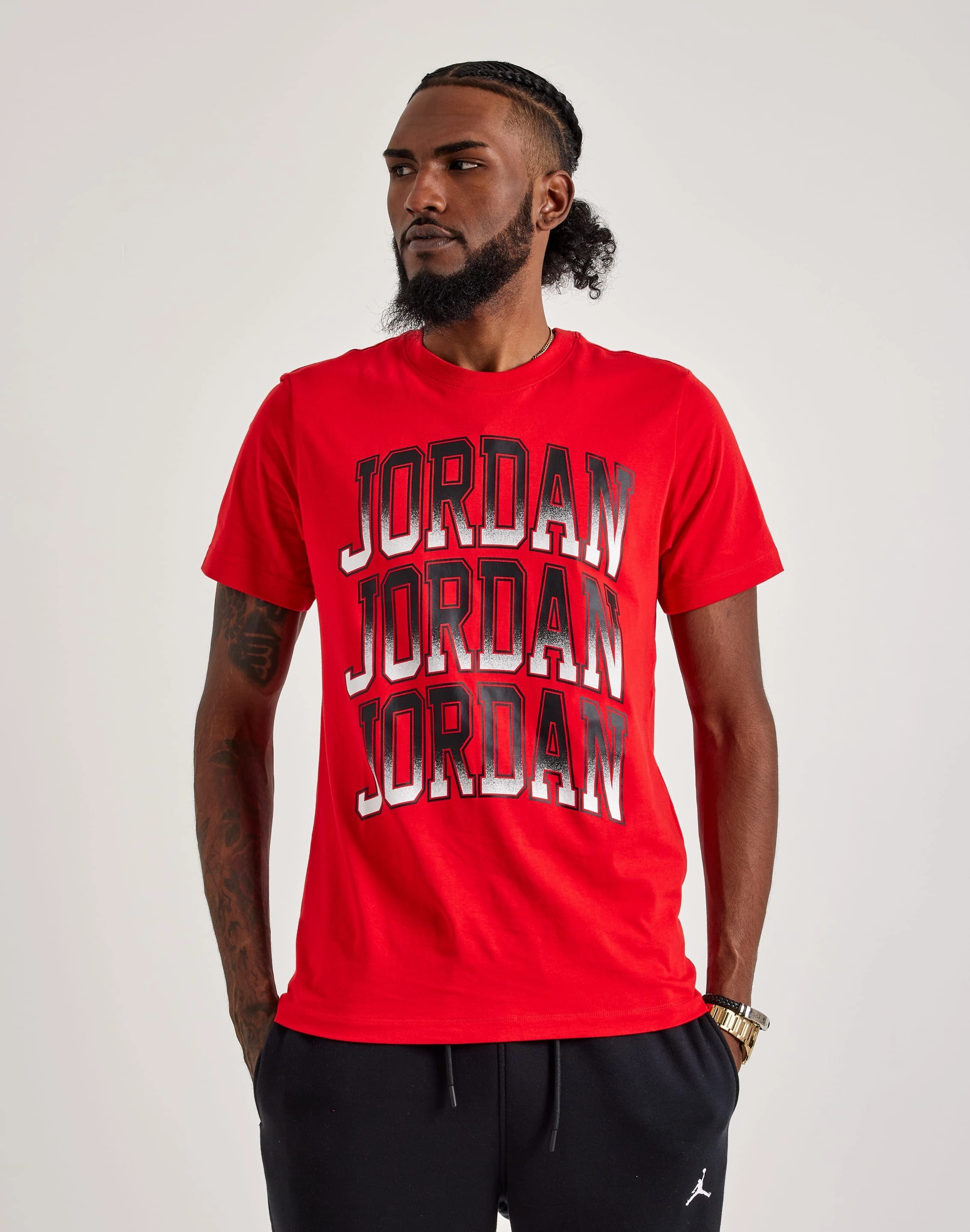 Fashion must - haves Jordan Stack Tee Suede - finished fashion