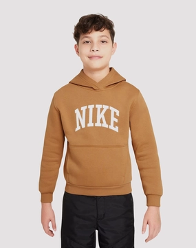 Fashion must - haves Nike Club Fleece HBR Big Boys' Flax Hoodie Runway fashion