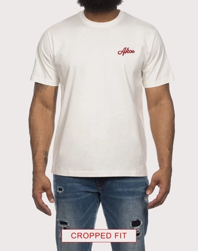 Fashion on sale Akoo Benton Whiskey White Tee Smart casual wear