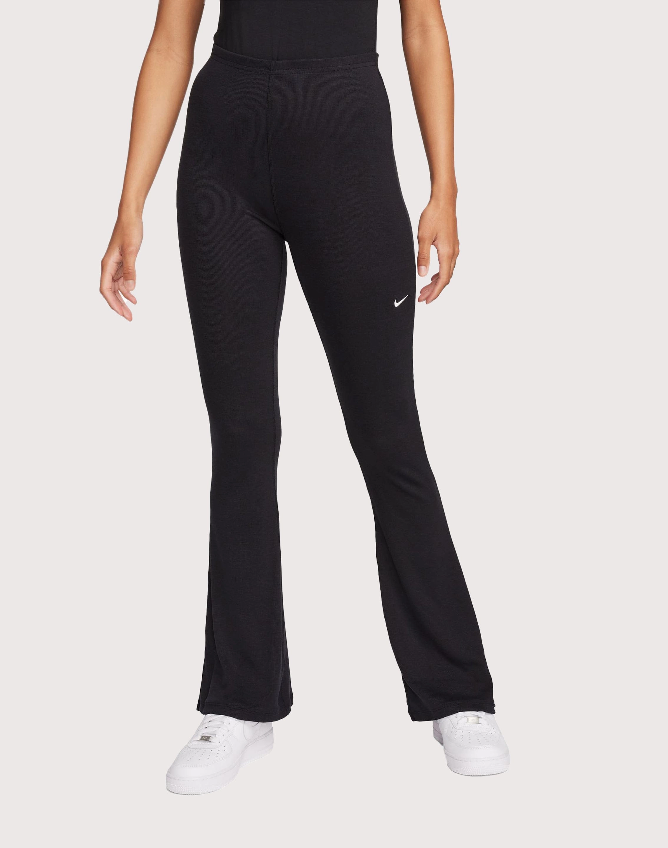 Trendy gear Nike Sportswear Chill Knit Tight Mini-Rib Flared Leggings Activewear gear