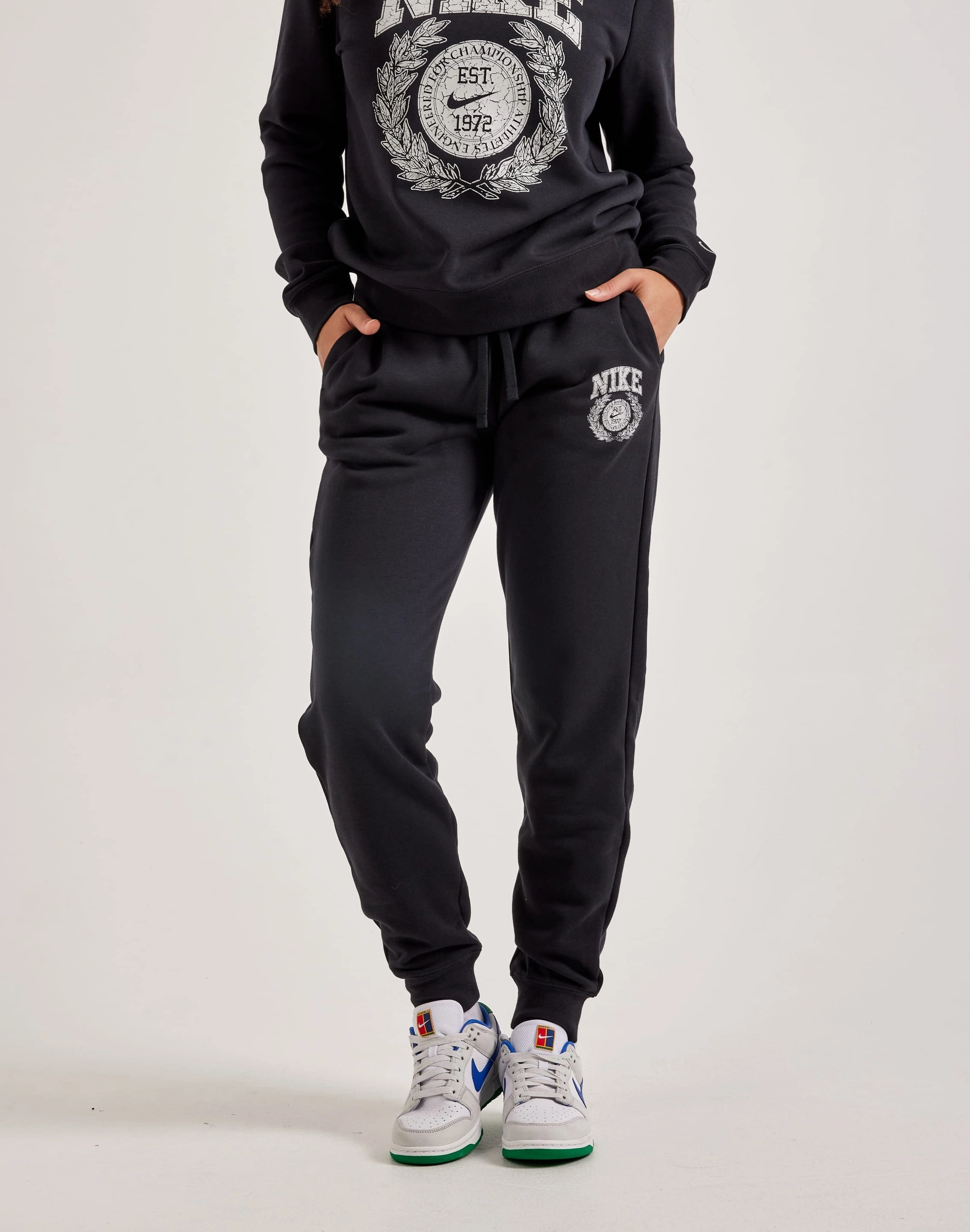 Fashion photography Nike Club Fleece Mid-Rise Pants Fashion collections
